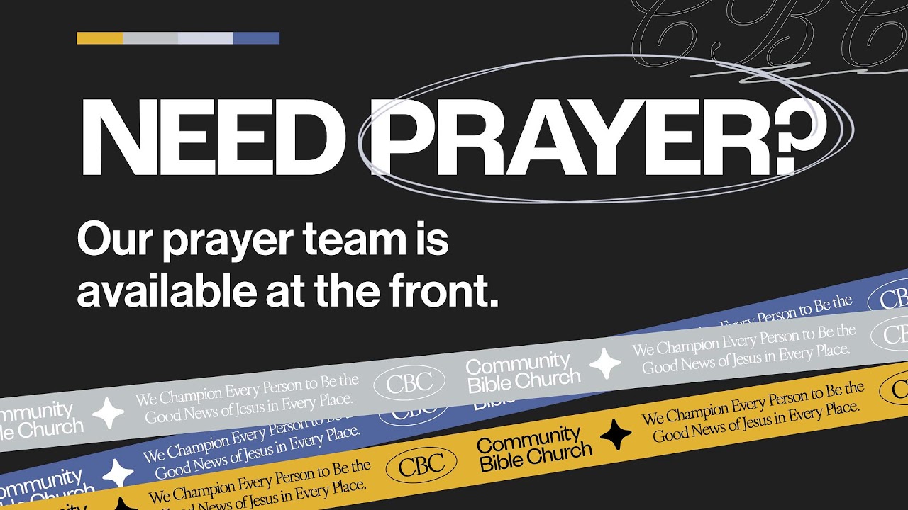 Join Us LIVE at CBC | Sunday | 10 AM