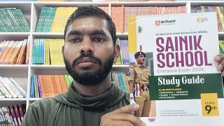 Arihant Sainik School Entrance Exam 2026 Study Guide Class 9th Full Review With Detailed Explanation