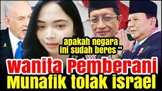 IBU INI LUAR BIASA BERANI SAMPAI DIBONGKAR SEMUA | INDONESIA TOLAK ISRAEL | PRABOWO ISRAEL GAZA