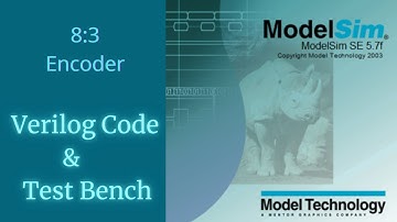 How To Implement Encoder Using ModelSim