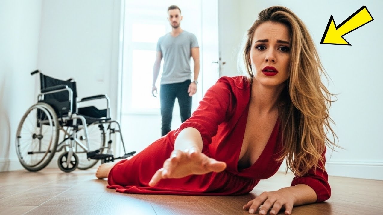 „Proszę, nie mogę chodzić…” – błagała sparaliżowana CEO, a samotny ojciec dał jej życie.