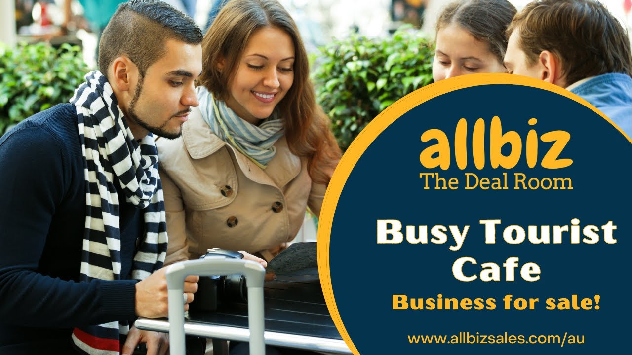 Allbiz Business Sales Deal Room | Busy Tourist Cafe
