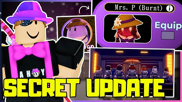 NEW MRS. P ALT SKIN SOON.. + NEW SECRET UPDATE IN PIGGY + LIMITED SKINS ARE BACK.. | Piggy News