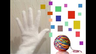 картинка: Перчатки на вязальной машине