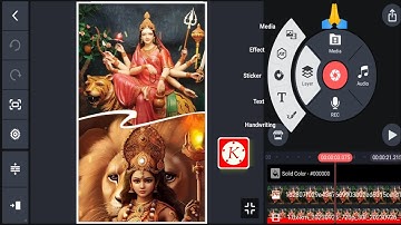 navratri status editing kinemaster/durga puja video editing kinemaster/navratri video editing