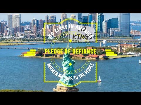 PROTEST ANTHEM Pledge Of Defiance We Pledge No Allegiance To Kings