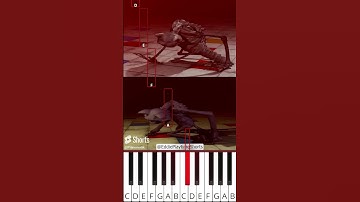 CatNap Vs Nightmare CatNap (@EddiePlaytimeShorts) Poppy Playtime 3 Animation - Octave Piano Tutorial