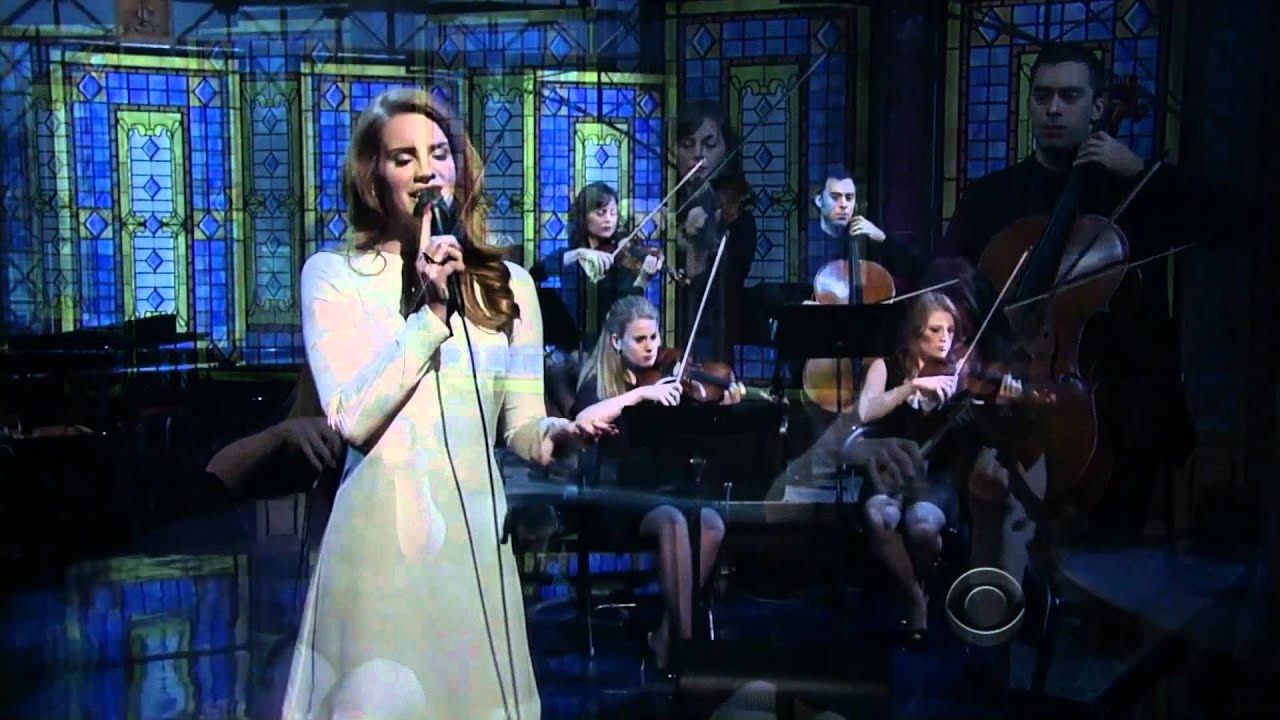 Lana Del Rey - Video Games on Letterman 02.02.12 - YouTube