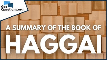A Summary of the Book of Haggai | GotQuestions.org