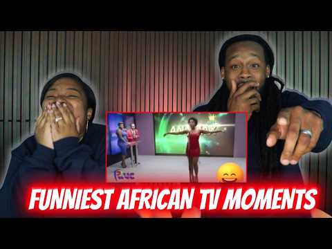 🤣 FUNNIEST AFRICAN LIVE TV MOMENTS!  | American Couple Reacts