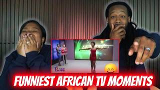 🤣 FUNNIEST AFRICAN LIVE TV MOMENTS!  | American Couple Reacts