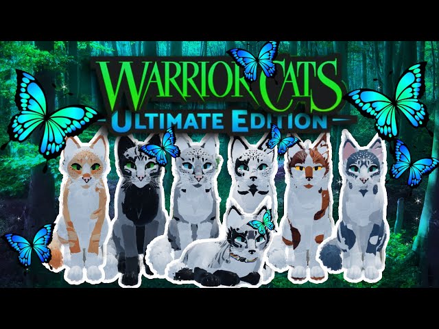 Warrior Cats: Ultimate Edition Roblox Bingo Card
