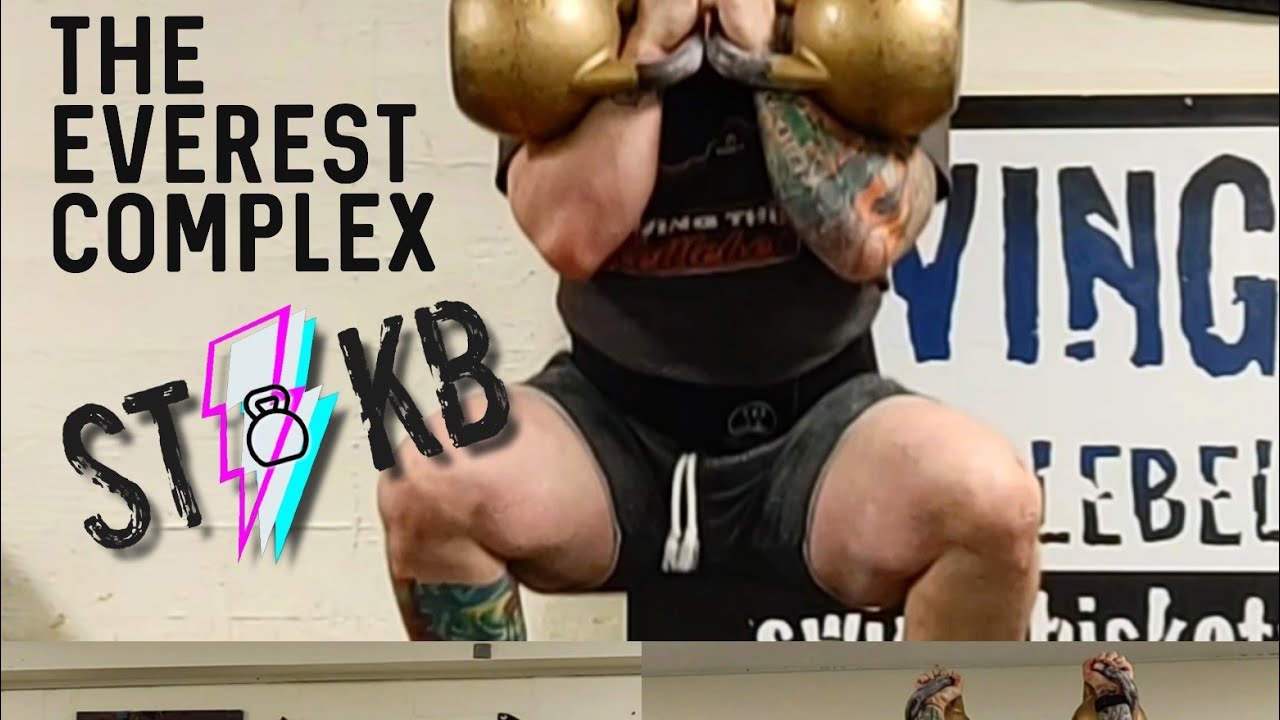 3 Versions of the Highly Challenging EVEREST Kettlebell Complex : Kettlebell Complexes for Muscle