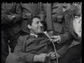 Vittorio Gassman e Alberto Sordi sul set de "La grande guerra", 1959
