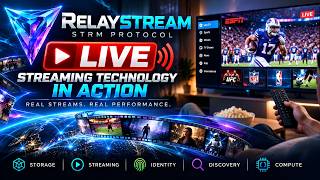 Information RelayStream LIVE | Real-World Streaming Technology Demonstration Update