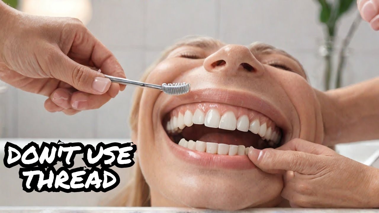 Warning : 5 Dangers of Using Regular Thread to Clean Teeth