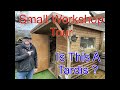 Small workshop tour how to have a productive workshop in a small space