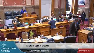 Colorado Senate 2020 Legislative Day 048