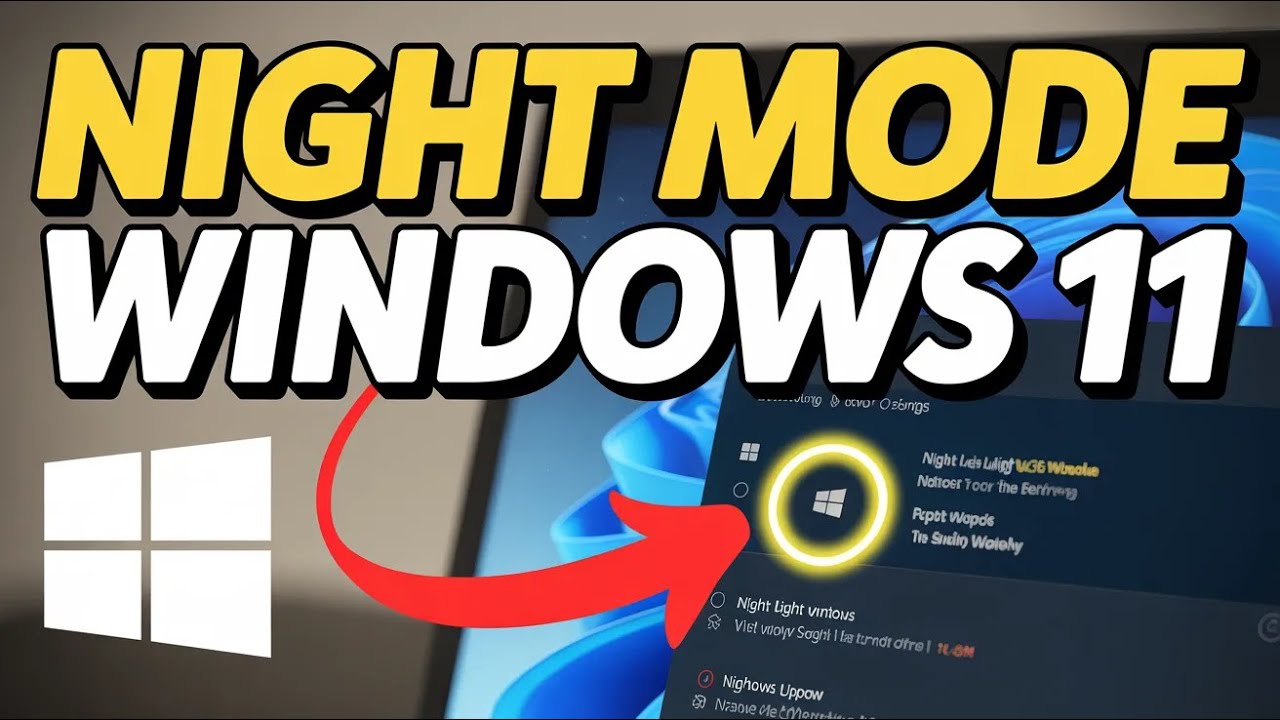 How to Enable Night Mode on Windows 11 – Display Comfort Guide - YouTube