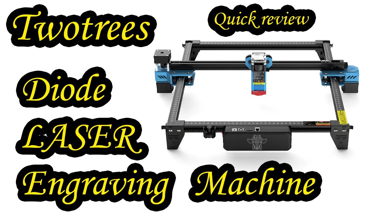 Twotrees Laser Machine in Pakistan-Laser Cutting Engraving Machine TTS10pro Quick Review