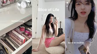 Slice of Life: Calming and Productive Moments, Reorganizing Makeup & Trying to Get Back to Routine