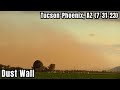 7/31/2023 Tucson to Phoenix - DUST WALL on Severe Thunderstorms
