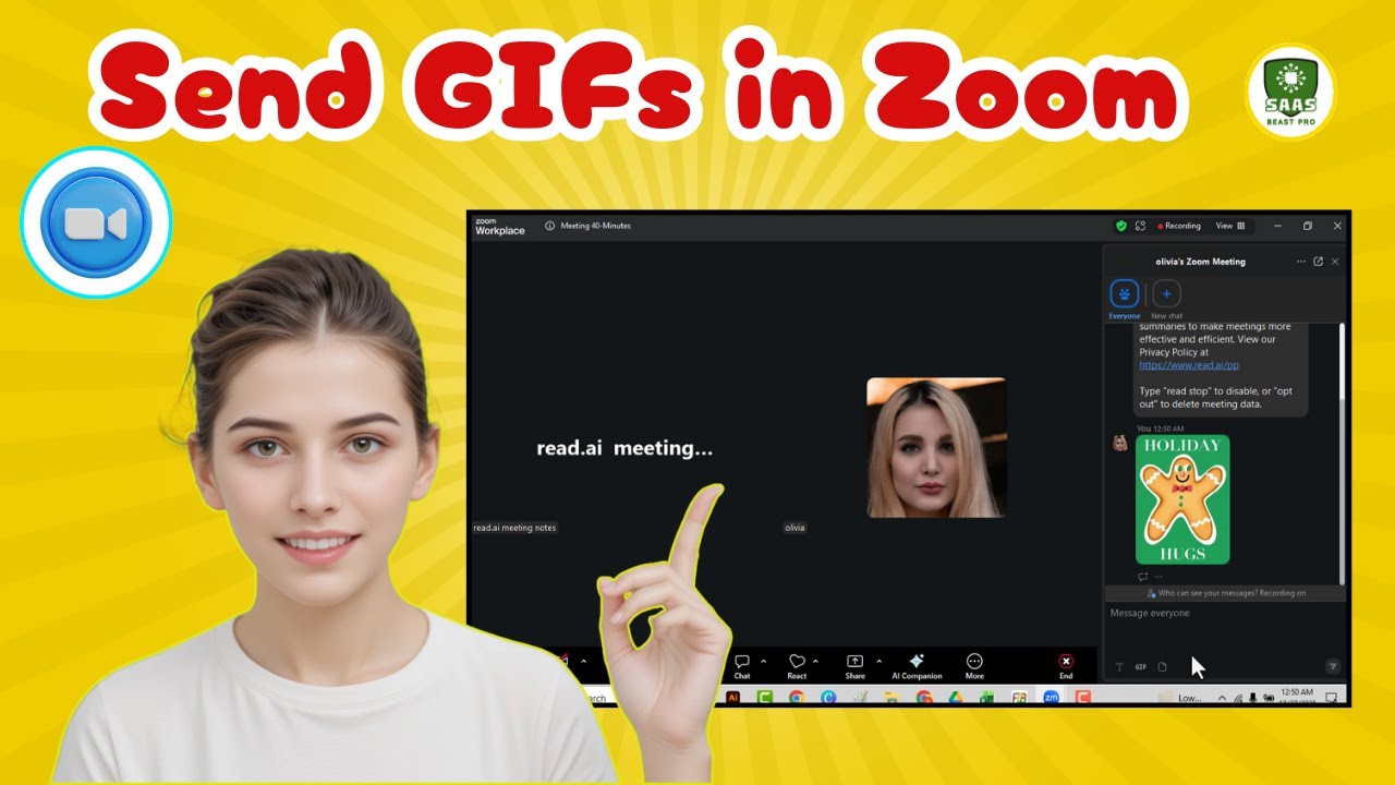 Как отправлять GIF-изображения в чате Zoom-конференции | Краткое и увлекательное руководство (2026)