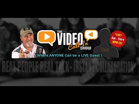 Join us tonight where our guest is the Video Call-In Show