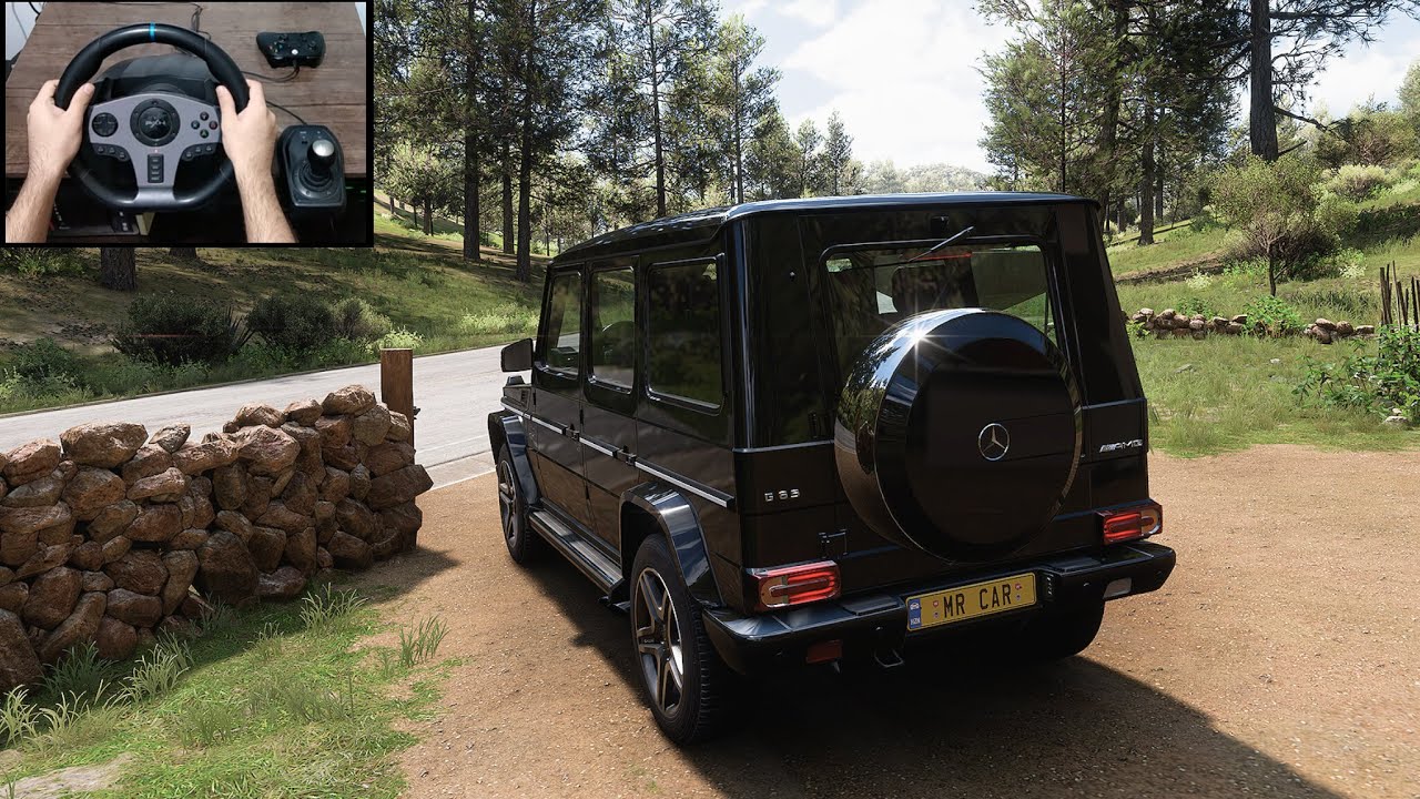 Mercedes Benz AMG G 65 - Forza Horizon 5 | Pxn V9 Steering Wheel