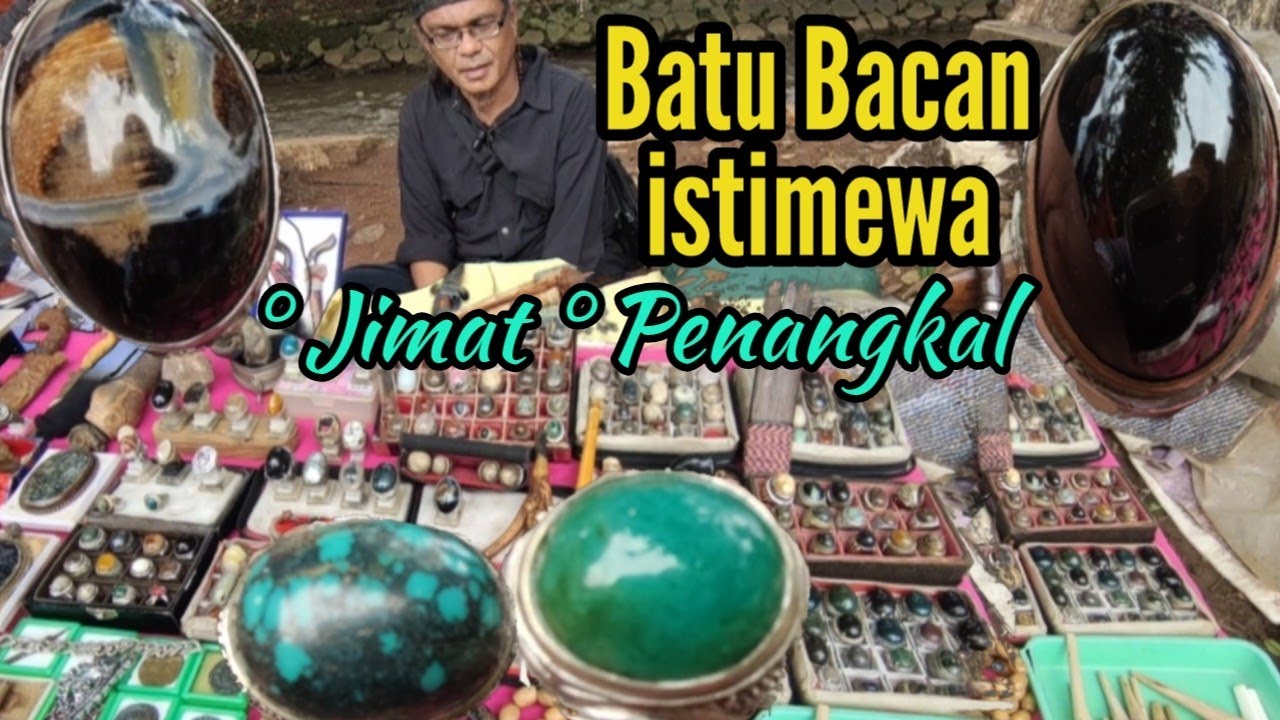Pasar loak Jatinegara ‼️Edisi Batu Akik Lapak Bang Andre 