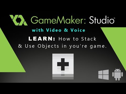 Game Maker Studio: How to Stack & Use Objects in you’re game. - YouTube