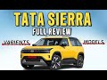 TATA SIERRA FULLY REVIEW &amp; ALL VARIENT DETAILS #TataSierra #TataSierra2025 #TataMotors #TataCars 