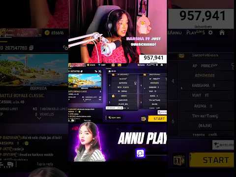 Anu plays React My ID 💀💗 #shorts