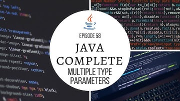 Java Complete Tutorial Ep. 58 - Multiple-Parameter Generic Classes