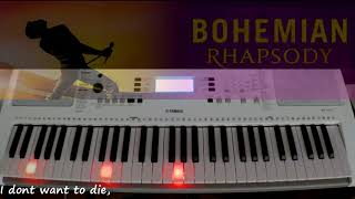 Bohemian Rhapsody (listening piano solo - YAMAHA EZ-300)