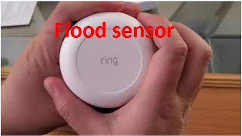 Ring Alarm Flood and Freeze Sensor installation and review