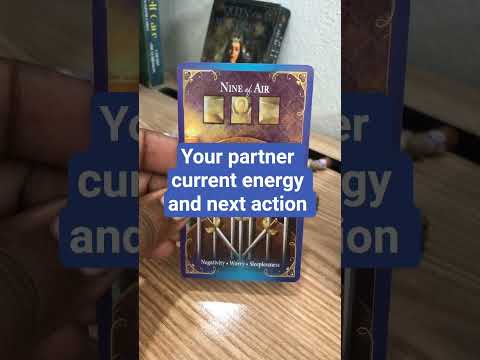 your partner current energy and next action #foryou #fyp #tarotreading #youtubetarot