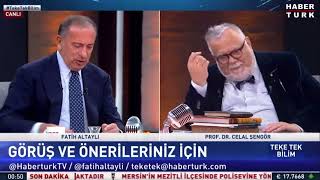 Fatih Altaylı, Prof.dr. Celal Şengör Yargılanmasına Değil, Ülkesinin Prestijine Üzülen Celal Hoca.
