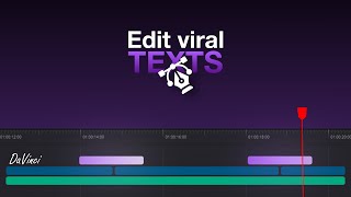 Top 5 Viral Text Animations in DaVinci Resolve (Impress your clients!)