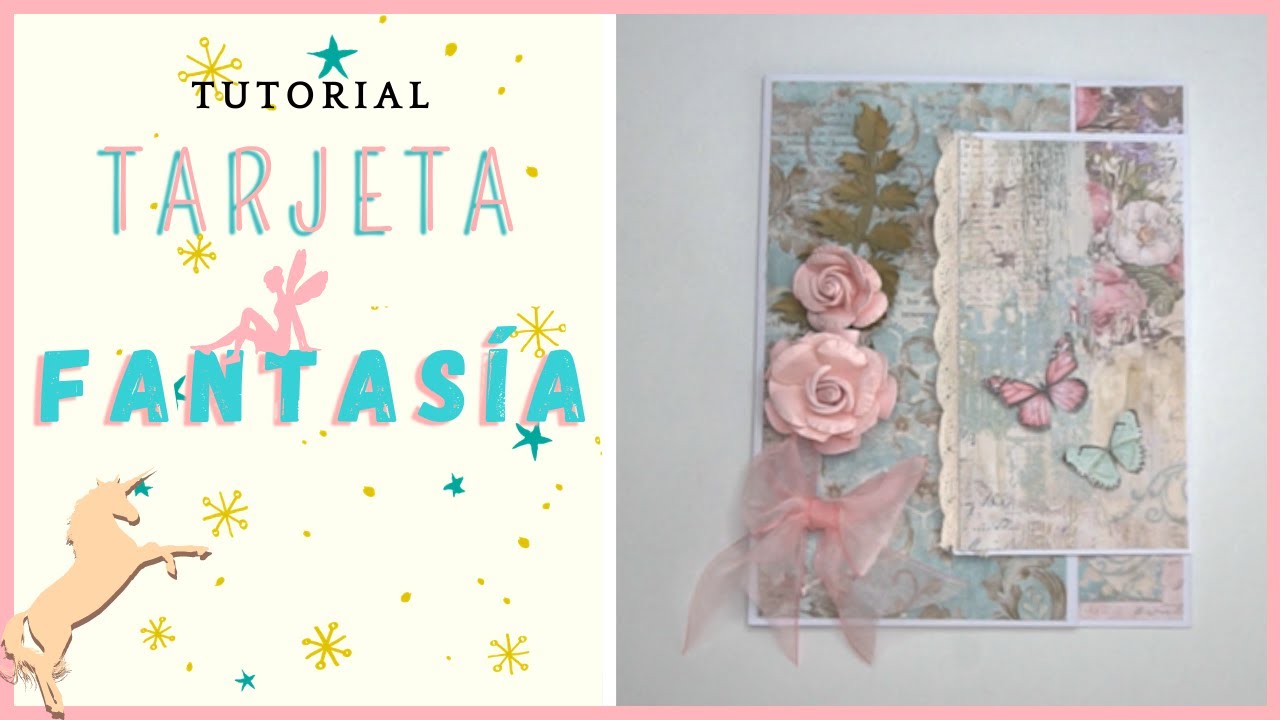 ¿Te lo vas a perder? Espectacular tarjeta con fantasía 🦄 en su interior