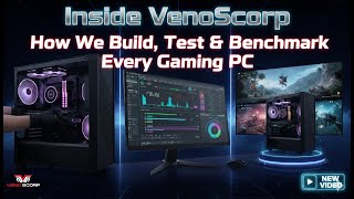 How We Test Every VenoScorp Gaming PC | 50-Second Behind-the-Scenes