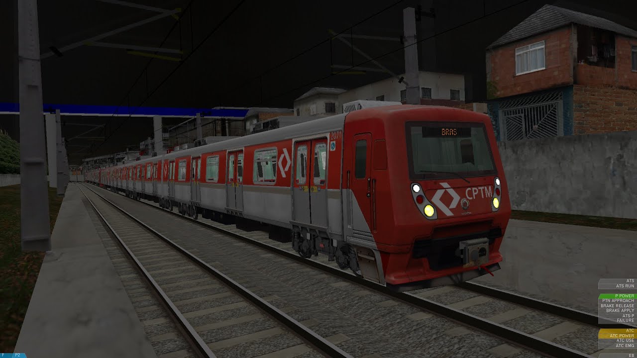 #openbve - CPTM  SÉRIE 2070  ENG GOULART X BRÁS