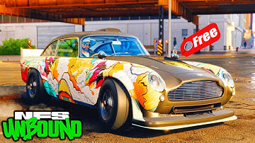 NFS Unbound - Aston Martin DB5 Custom For FREE - How to Get This EARLY!  Need For Speed