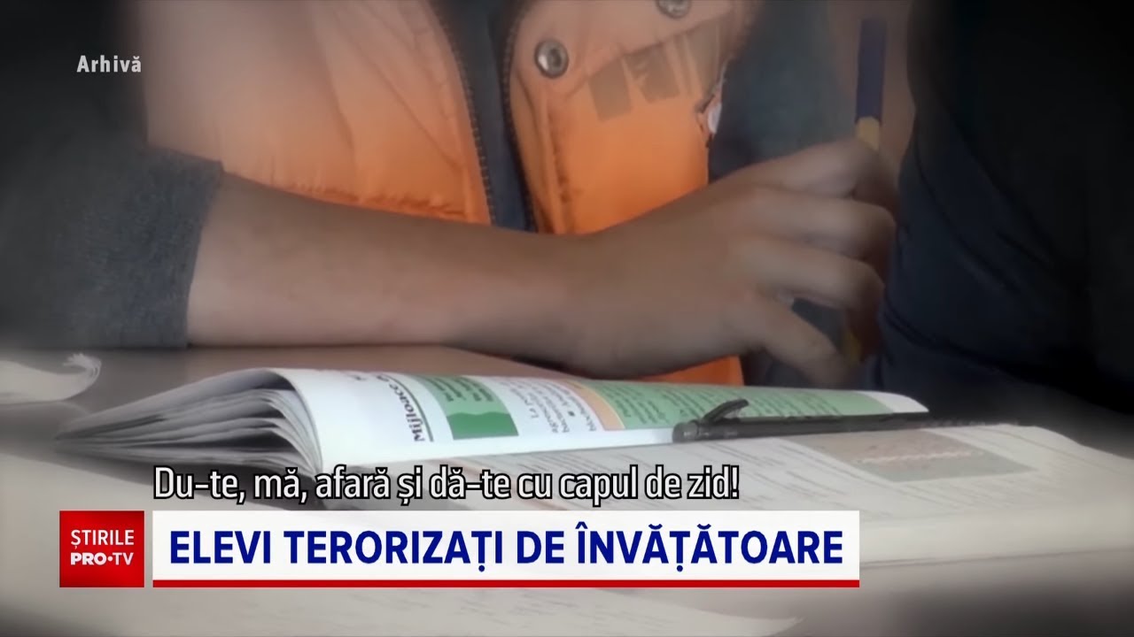 Video cu învățătoarea care amenința și umilea copiii, la Constanța