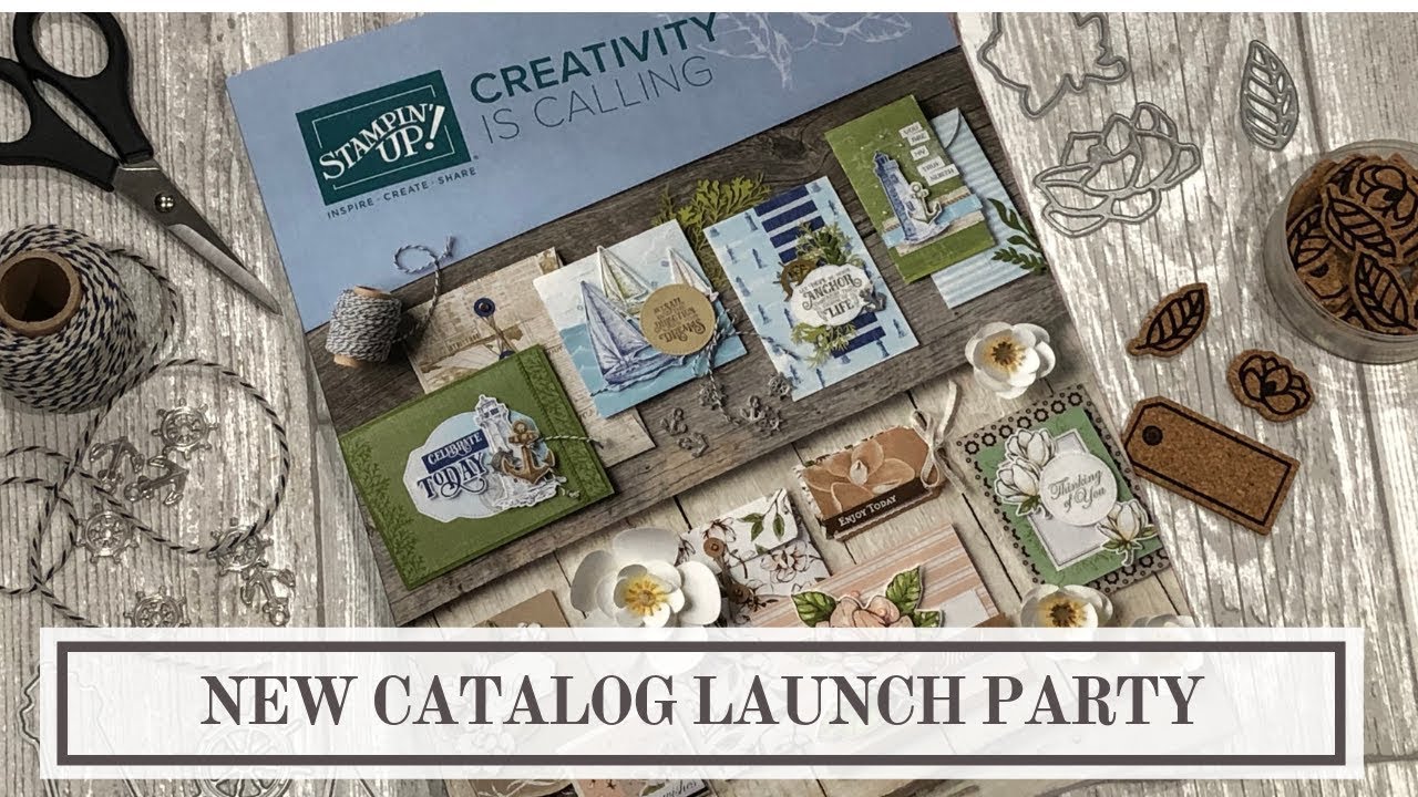 Walk through the 2019-2020 Stampin Up Annual Catalog