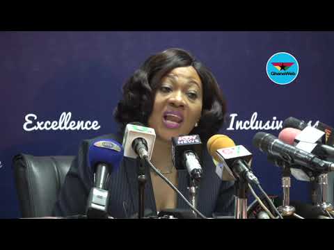 Jean Mensa's full speech on the revision of the voters register 2018