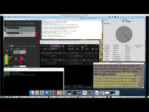 The Best FREE Morse code software CW Keyboard for a MAC -  LiVE demo