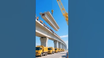 seconds before the giant concrete falls while being lifted by a crane 🏗️ #shorts #realestate