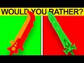 Roblox Bedwars but its Would You Rather