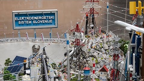 The Slovenian power system model